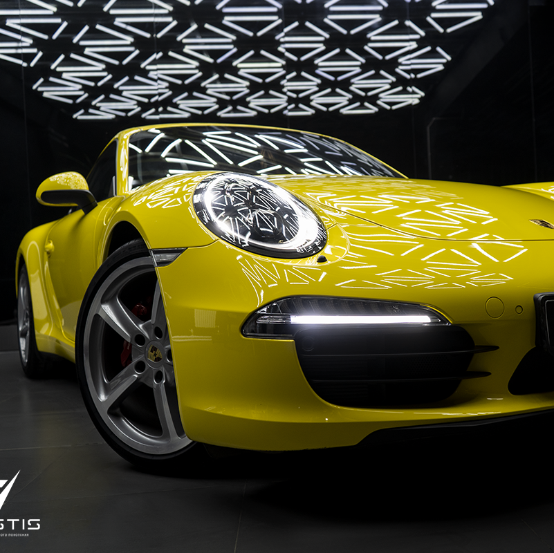 Porsche 911 - Полировка, химчистка и нанесение керамики