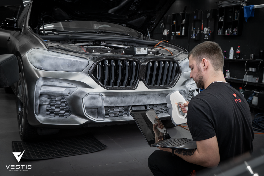 BMW X6 - 3D Сканирование кузова