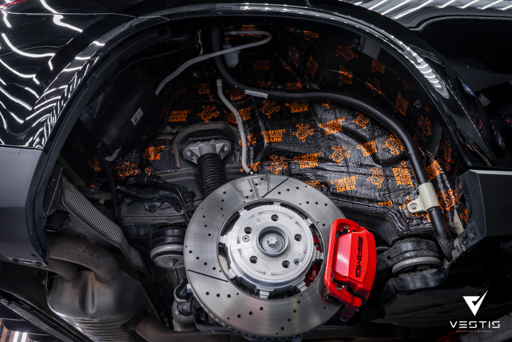 Mercedes Benz GLE  63 S Coupe - Шумо- и виброоизоляция колесных арок